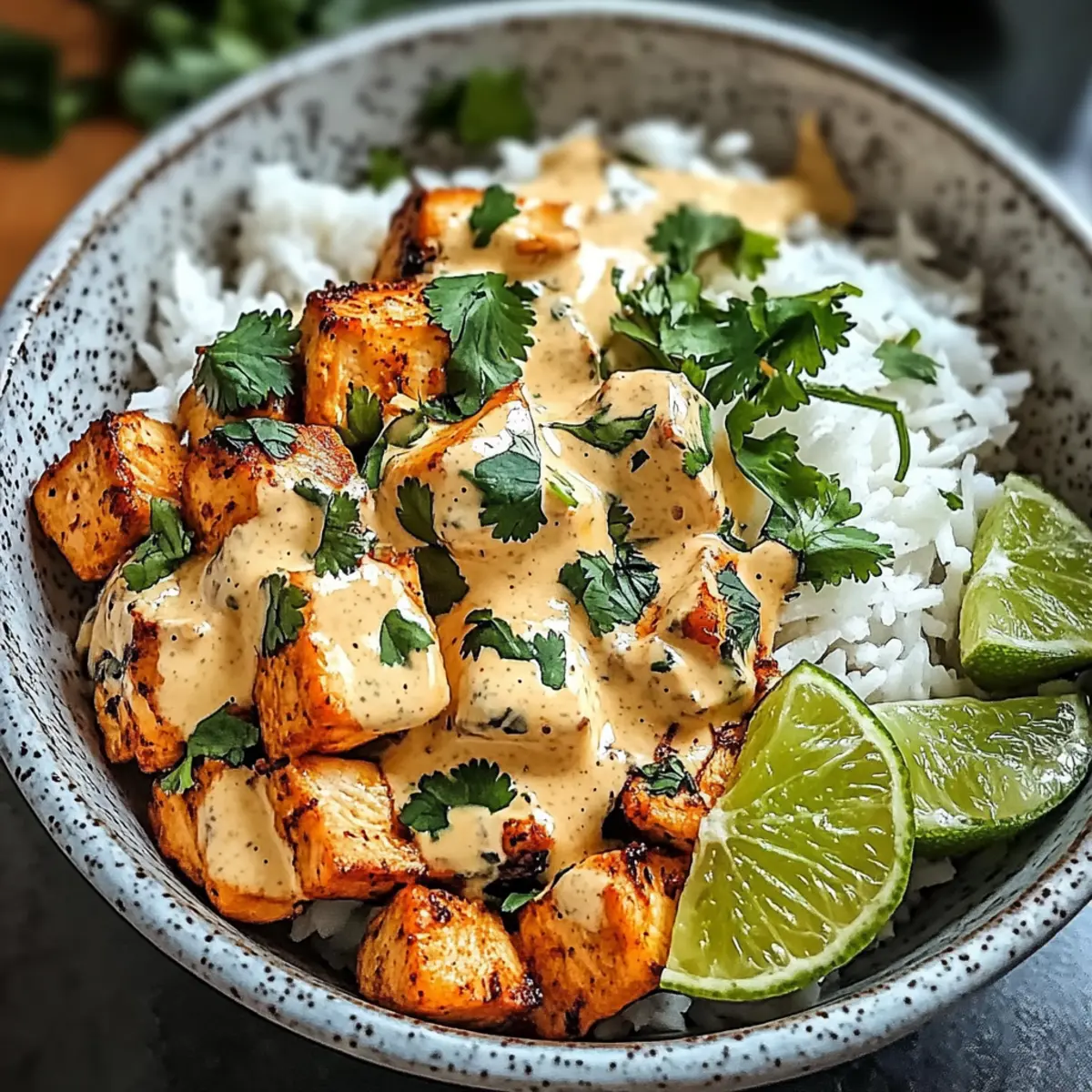 Coconut Chicken Rice Bowl: Tropical Comfort in Every Bite