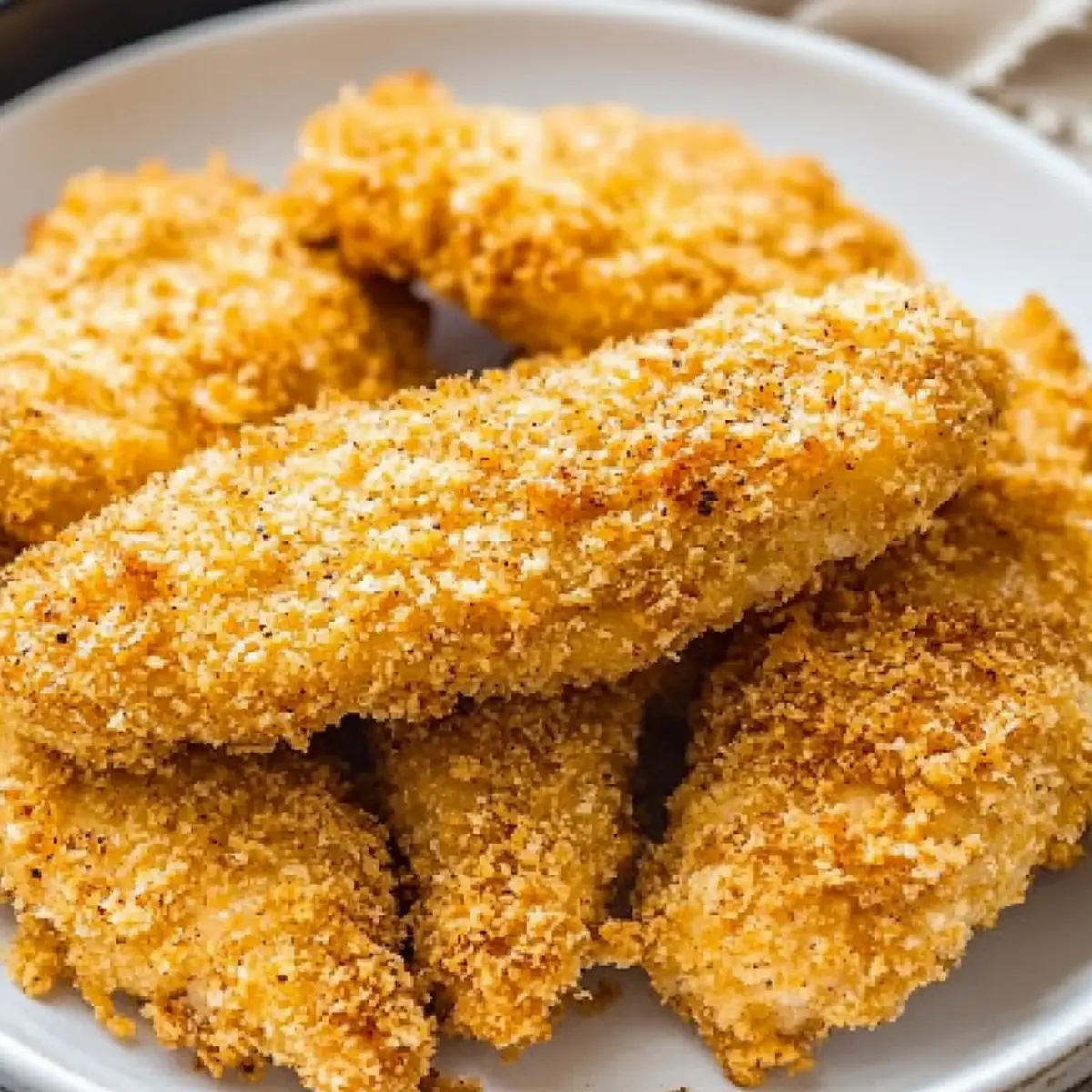 Crunchy Chicken Tenders Baked to Perfection in Minutes