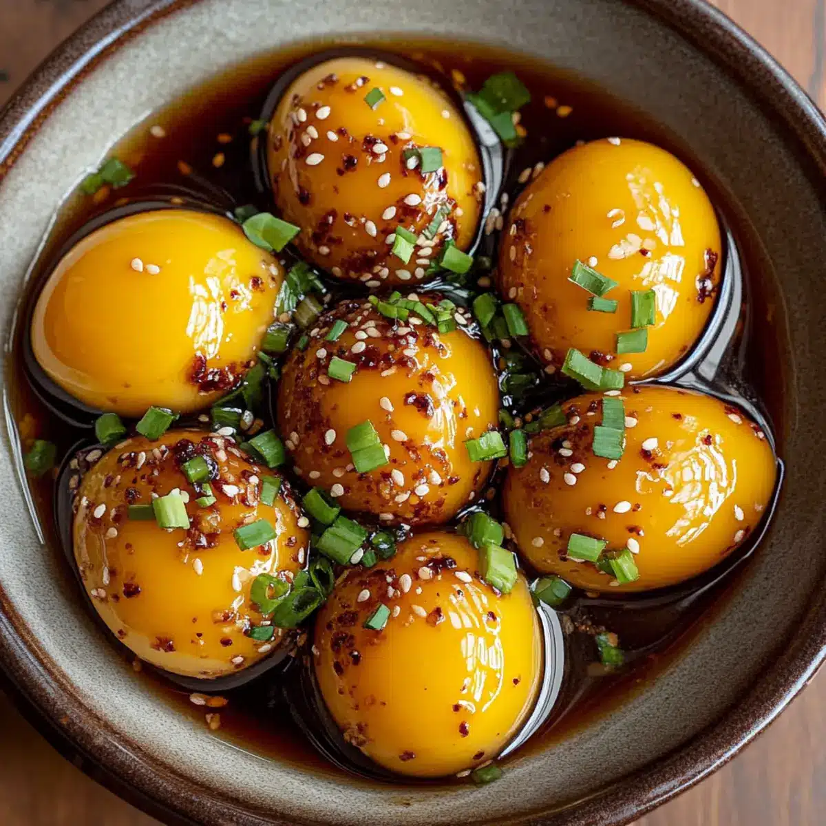 Korean Marinated Eggs