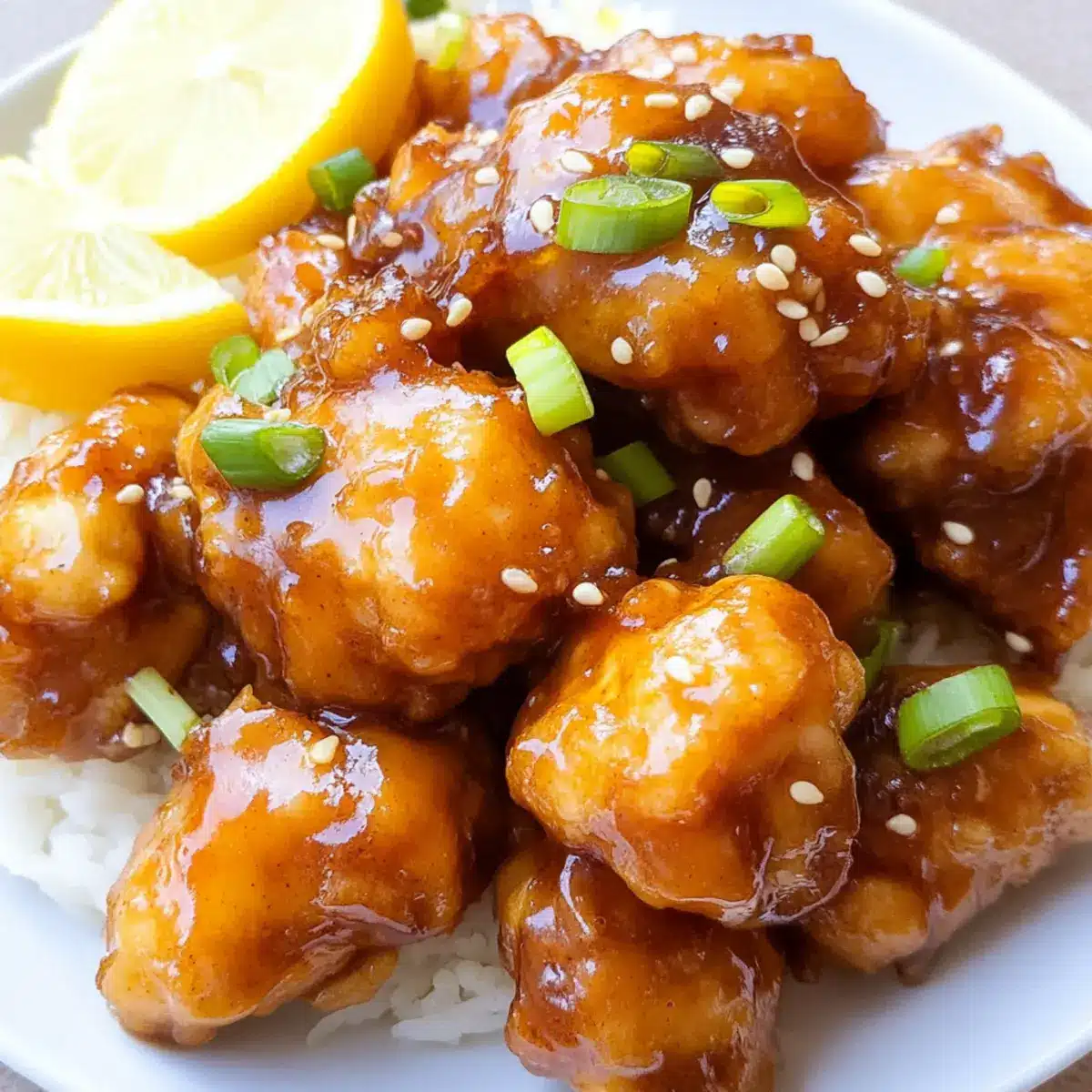 Crispy Chinese Lemon Chicken: A Sweet & Tangy Delight