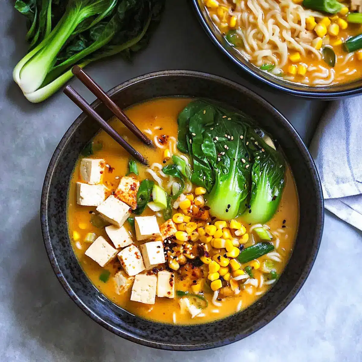 Comforting Vegan Miso Ramen Ready in Just 25 Minutes
