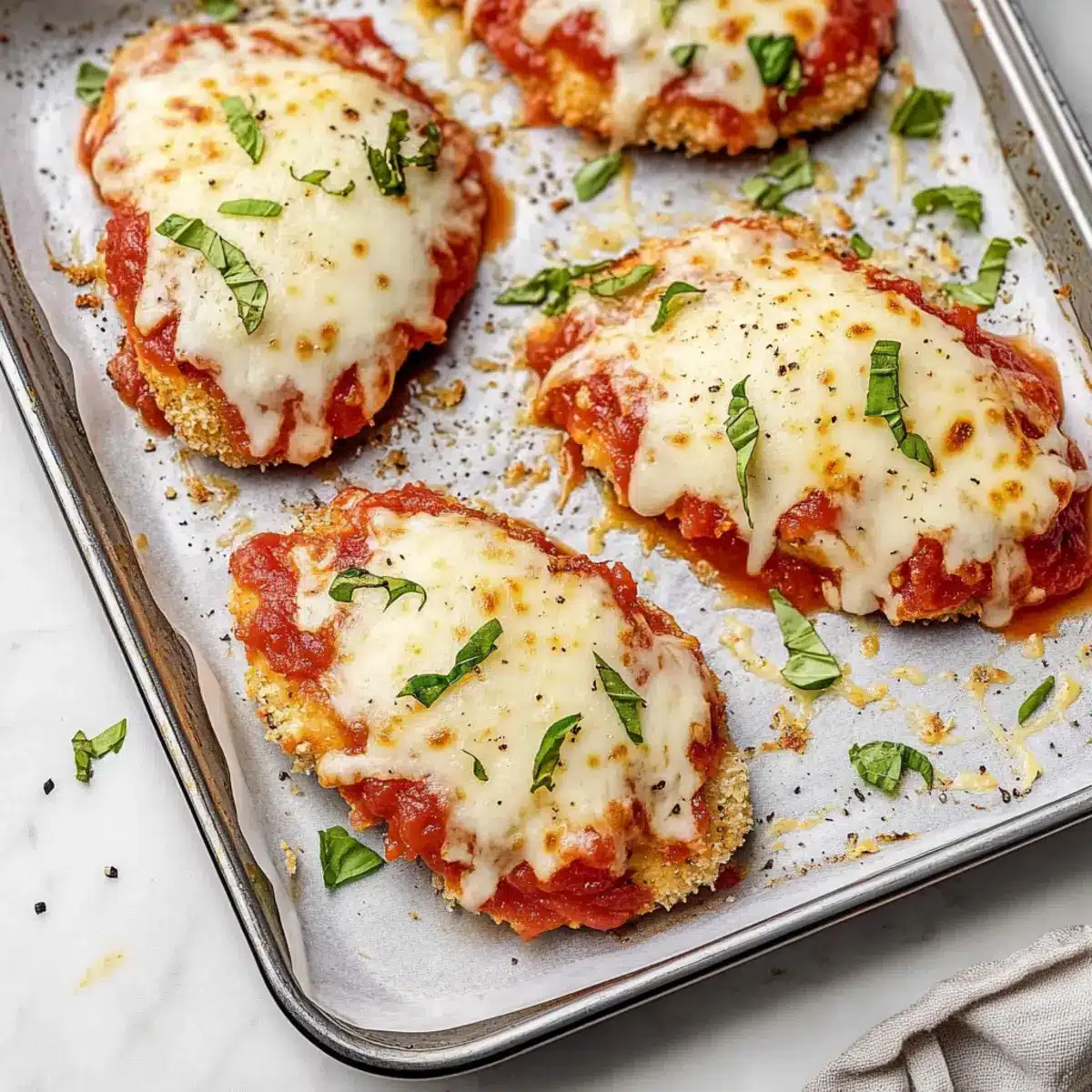 Healthy Baked Chicken Parmesan That Tastes Like Comfort Food