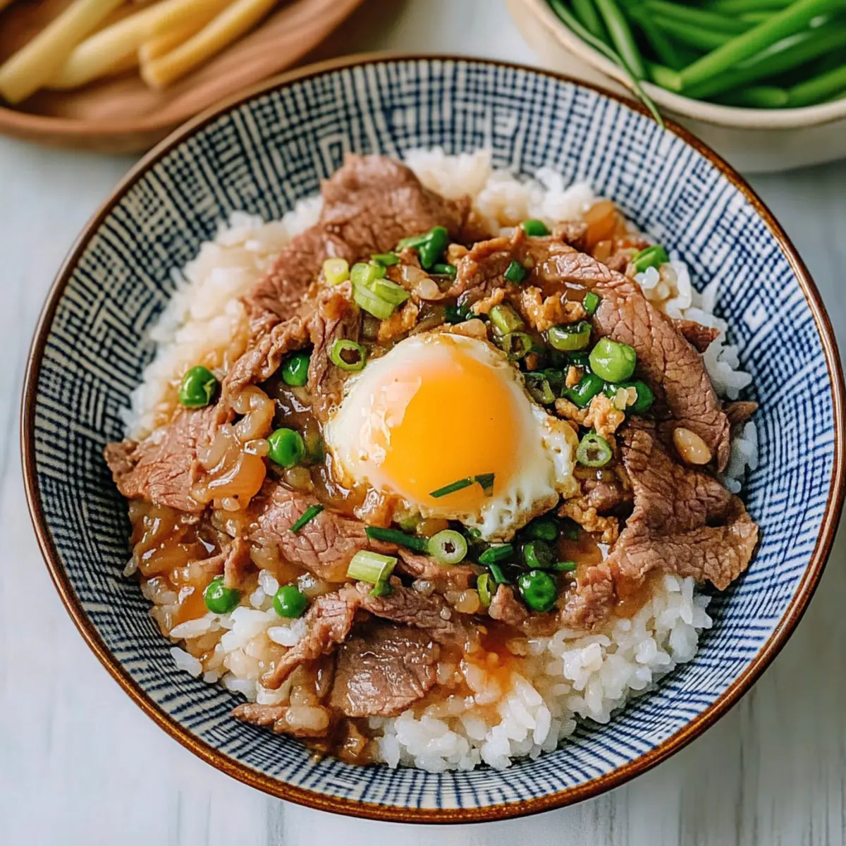 Savory Gyudon: Irresistible Japanese Beef & Rice Delight