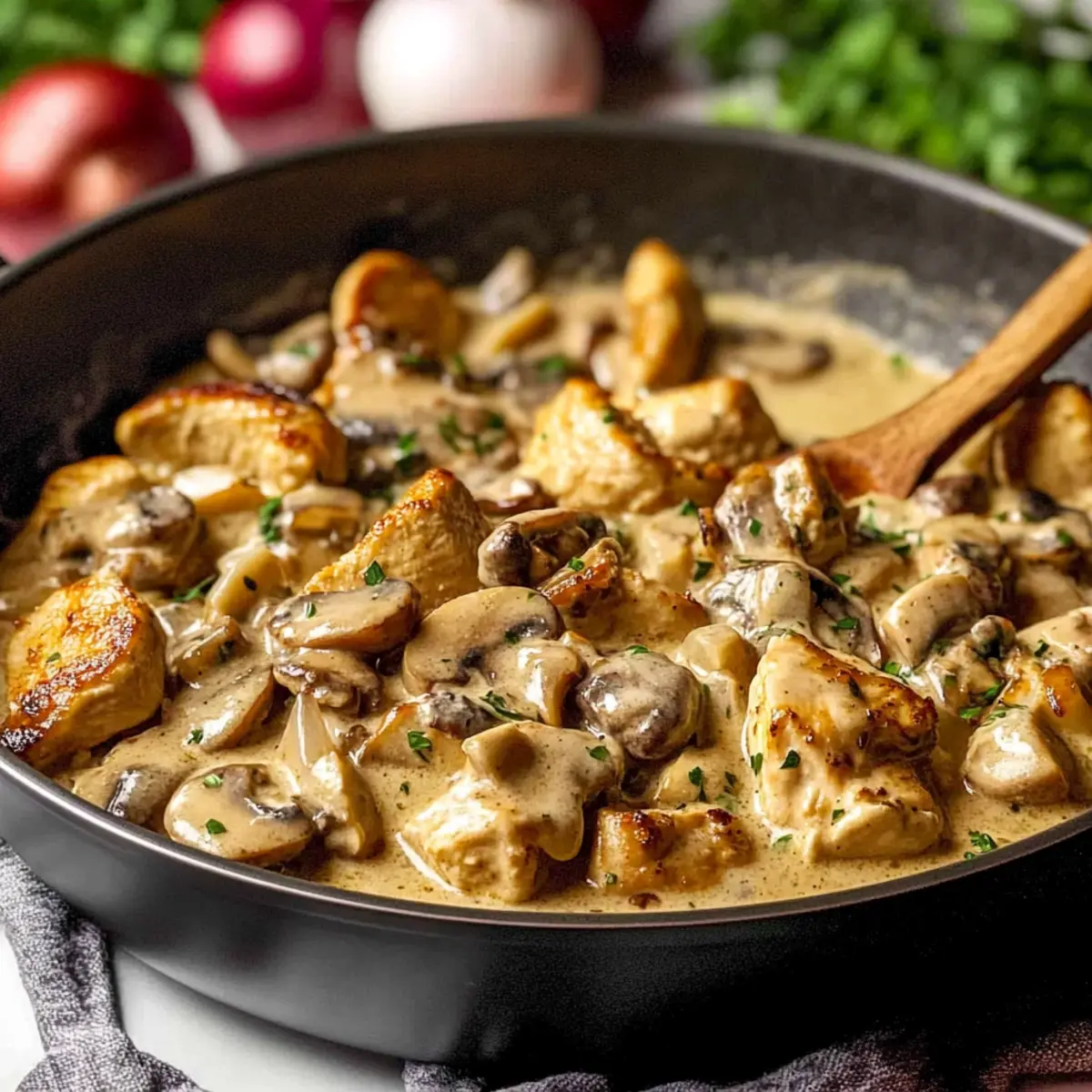 Creamy Chicken Stroganoff in Under 30 Minutes