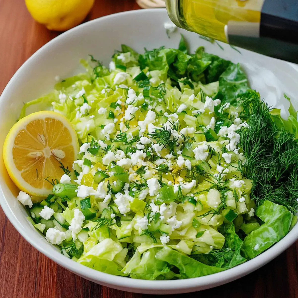 Maroulosalata (Greek Lettuce Salad)
