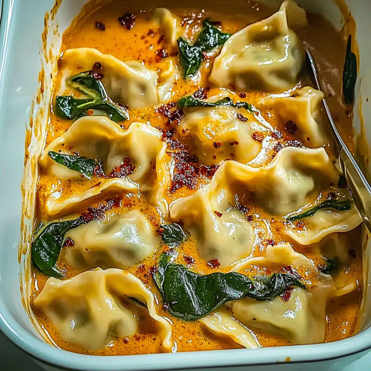 Trader Joe’s Viral Dumpling Bake