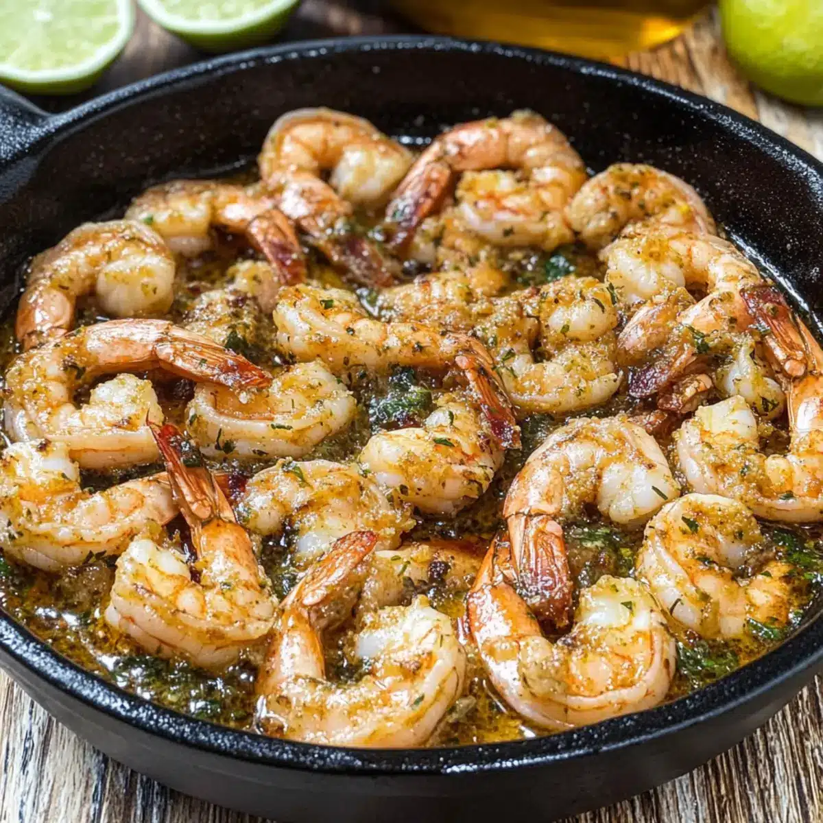 Hatch Chile Smoked Shrimp