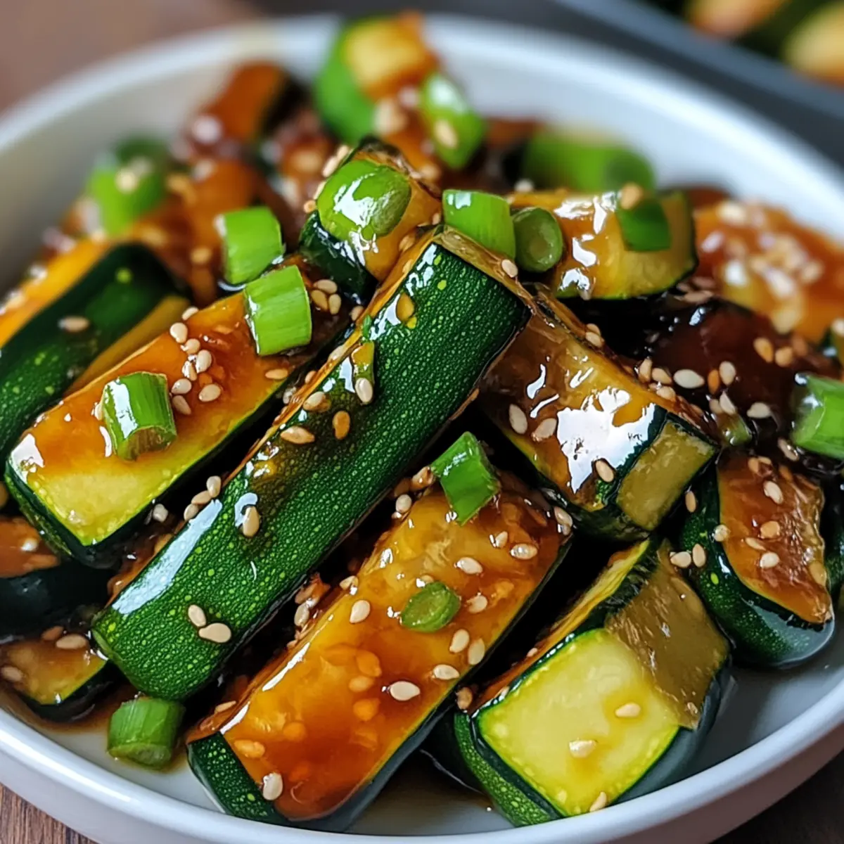 Hibachi Zucchini