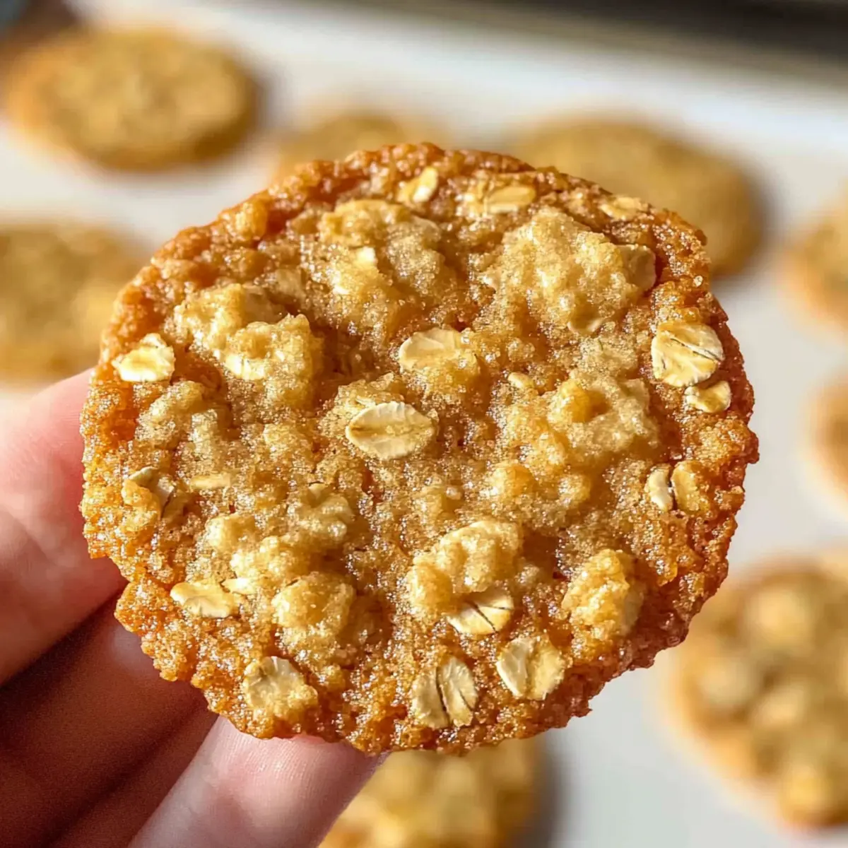 Oatmeal Lace Cookies