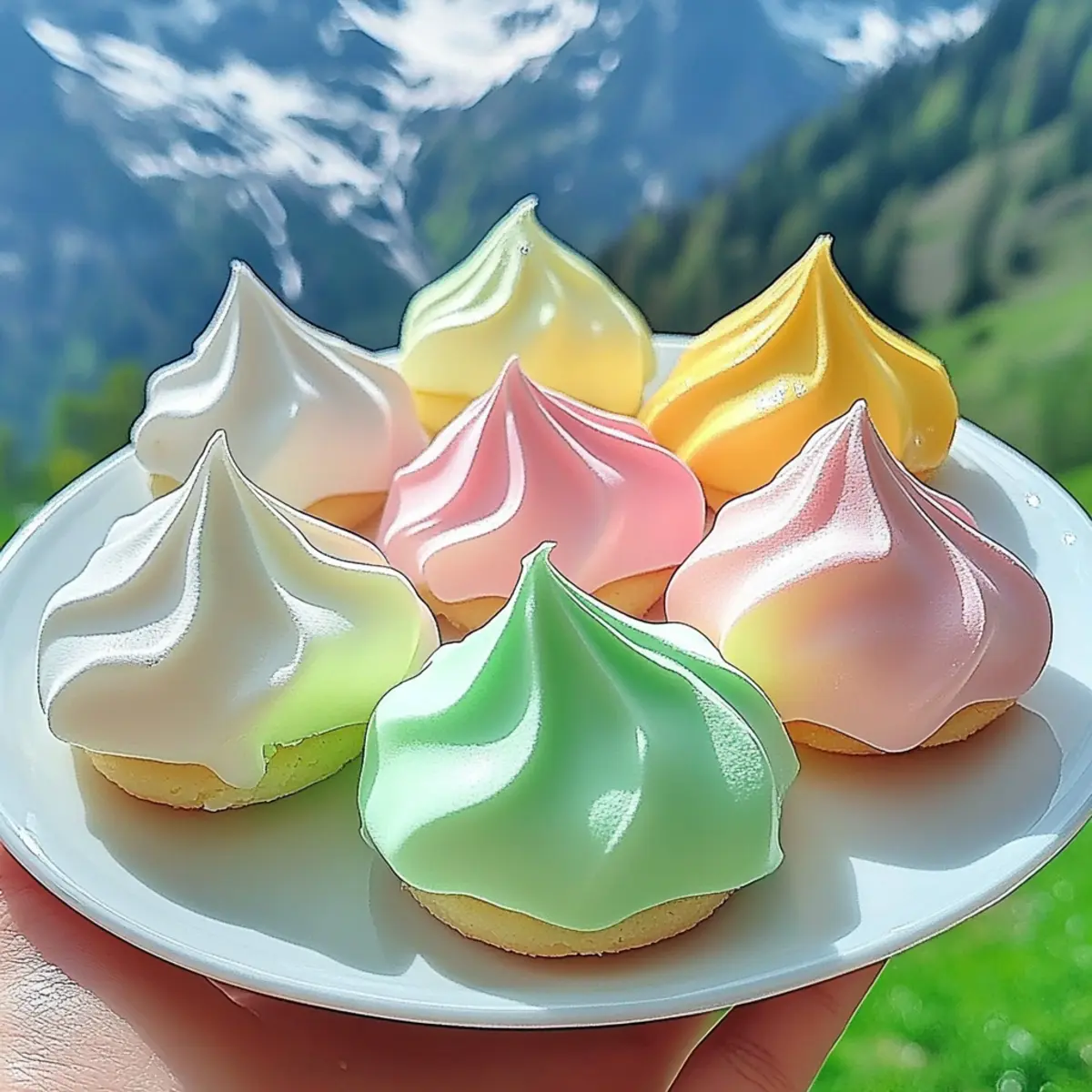 Jello Meringue Cookies