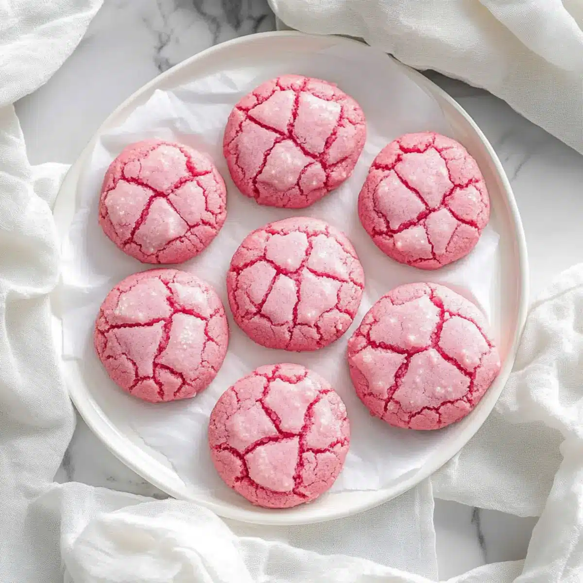 Pink Velvet Cookie