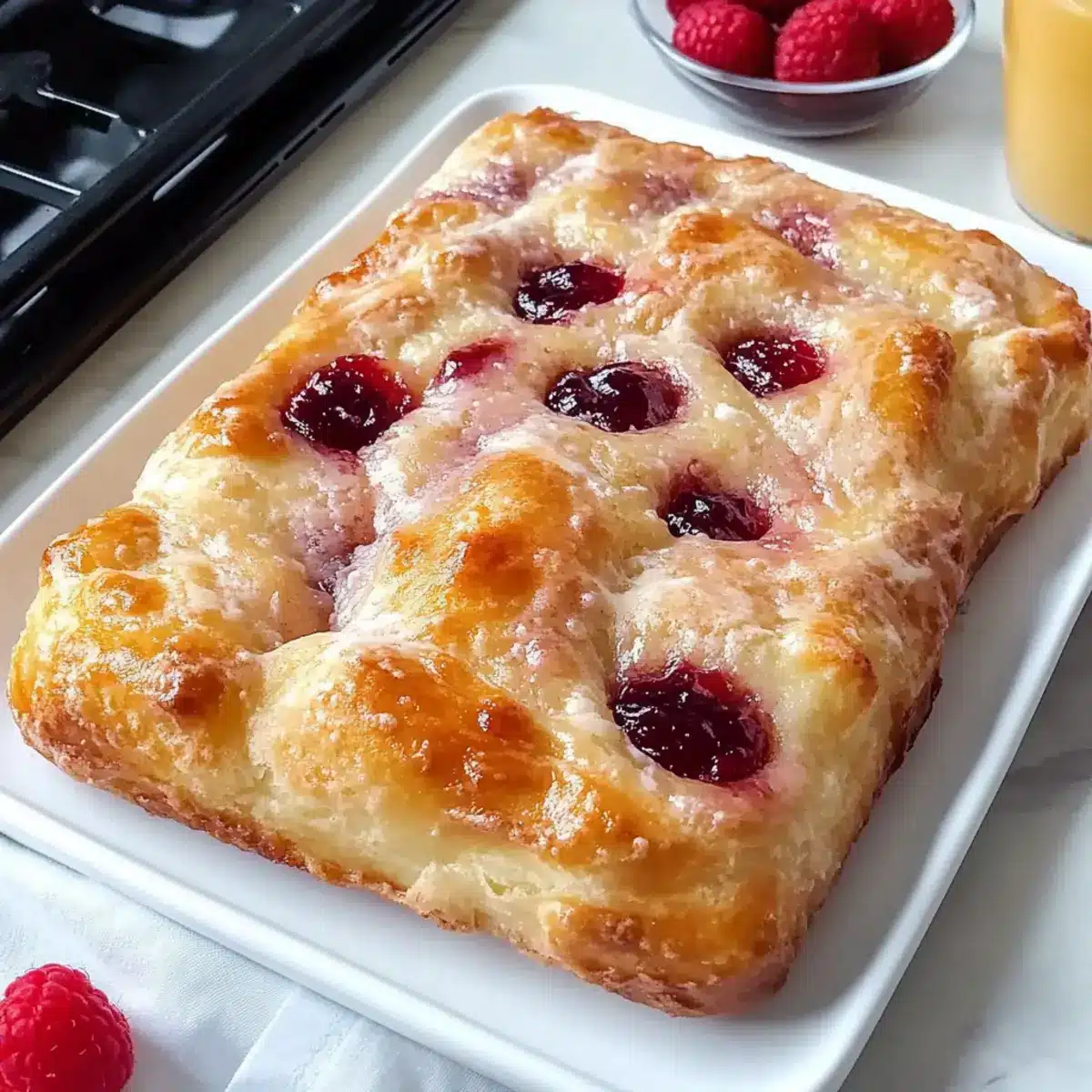 Jam Donut Focaccia