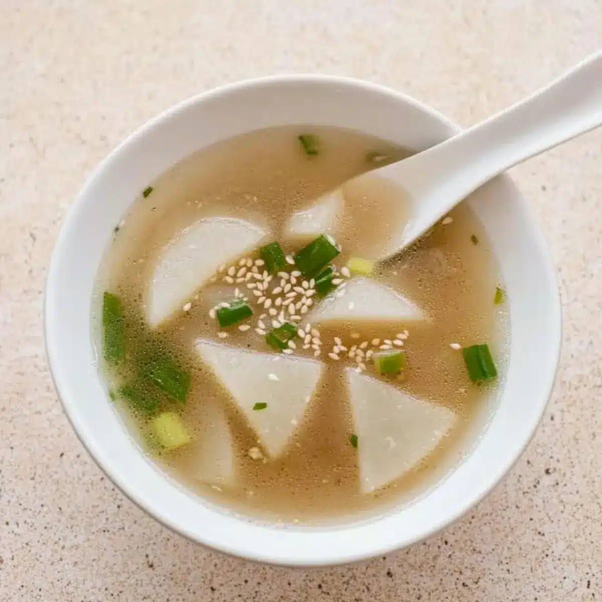 Korean Radish Soup (Mu Guk)