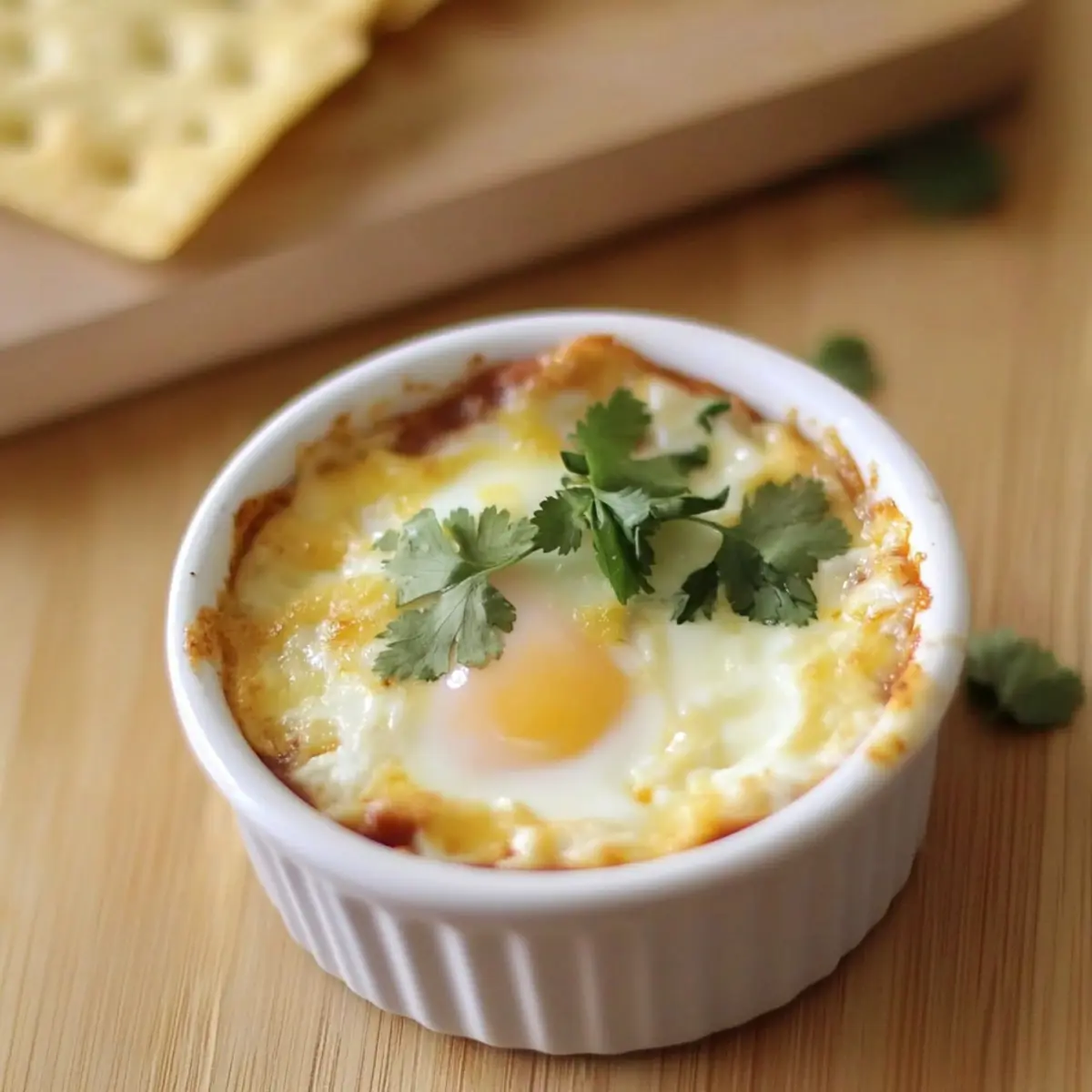 Enchilada baked eggs