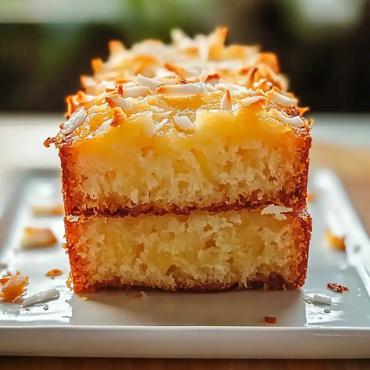 Pineapple Coconut Bread