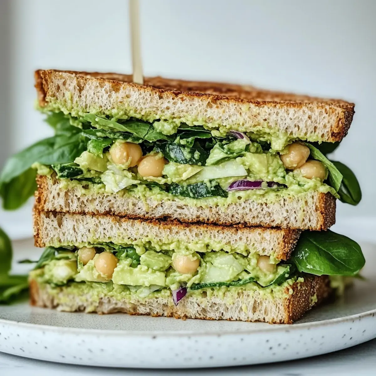 Green Goddess Salad Sandwich