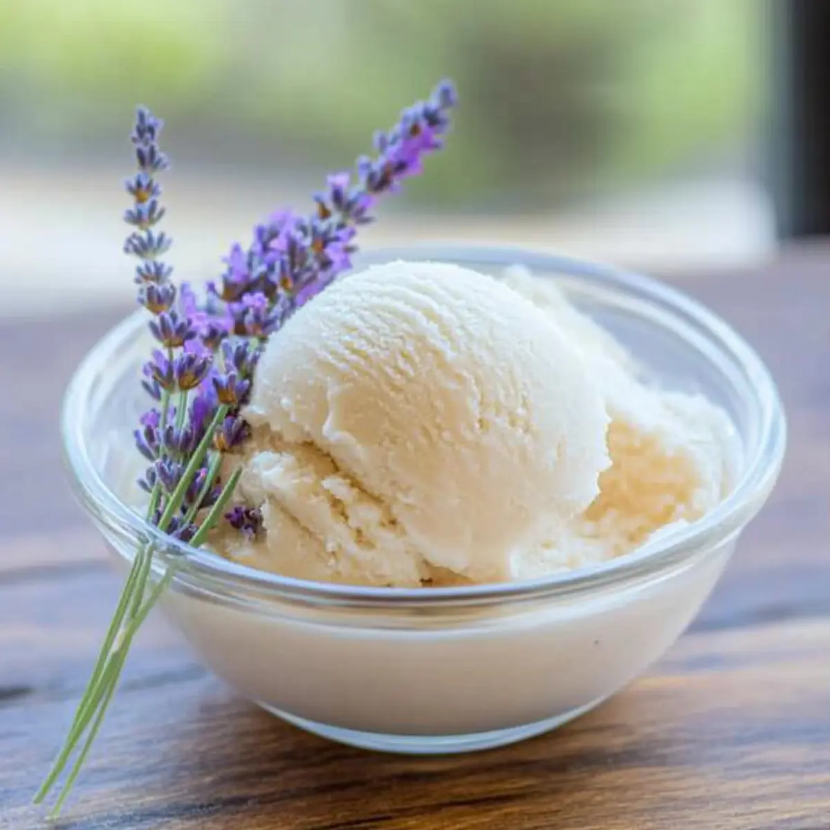 Honey Lavender Ice Cream