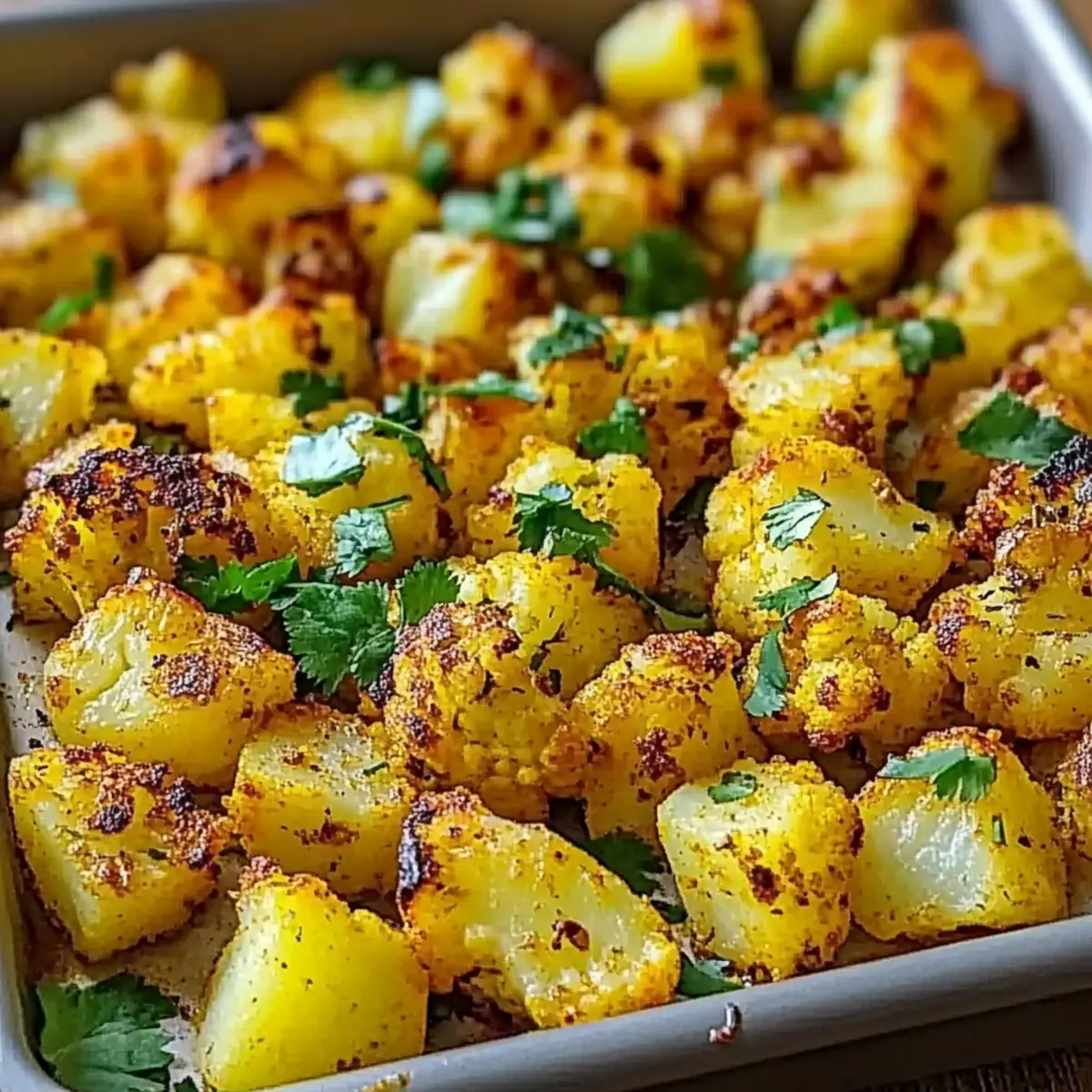Sheet Pan Aloo Gobi