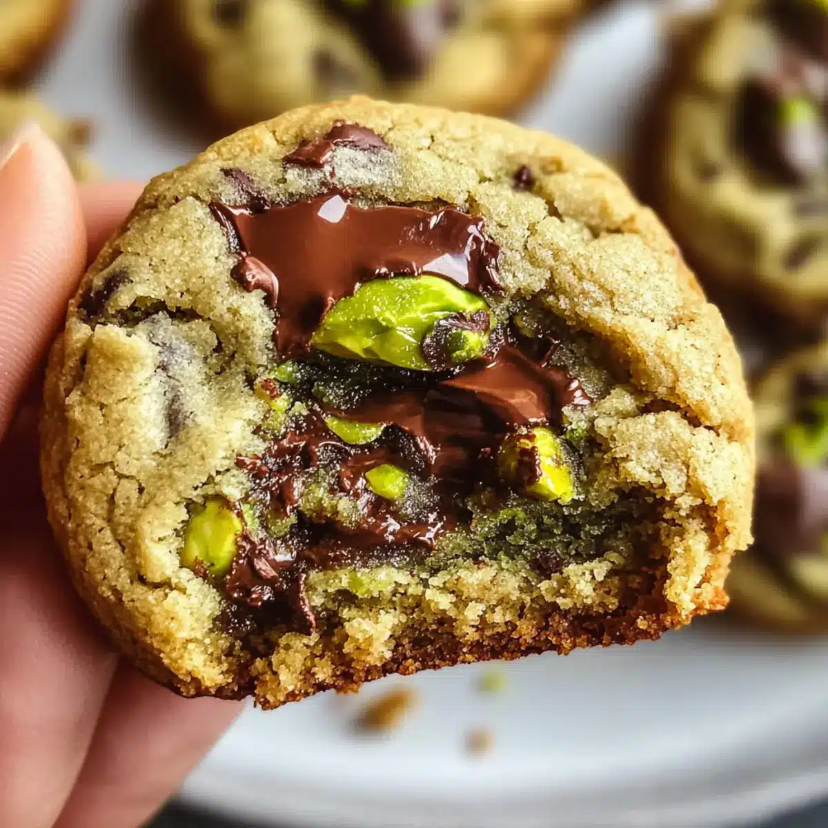 Pistachio Cream Cookies