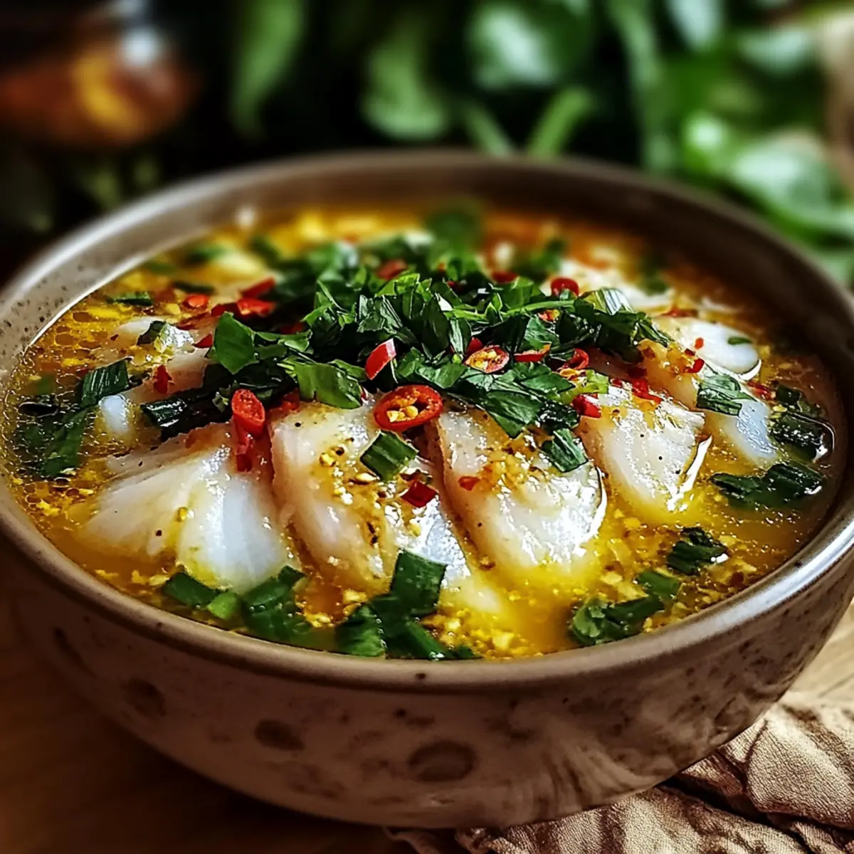 Vietnamese Fish Soup