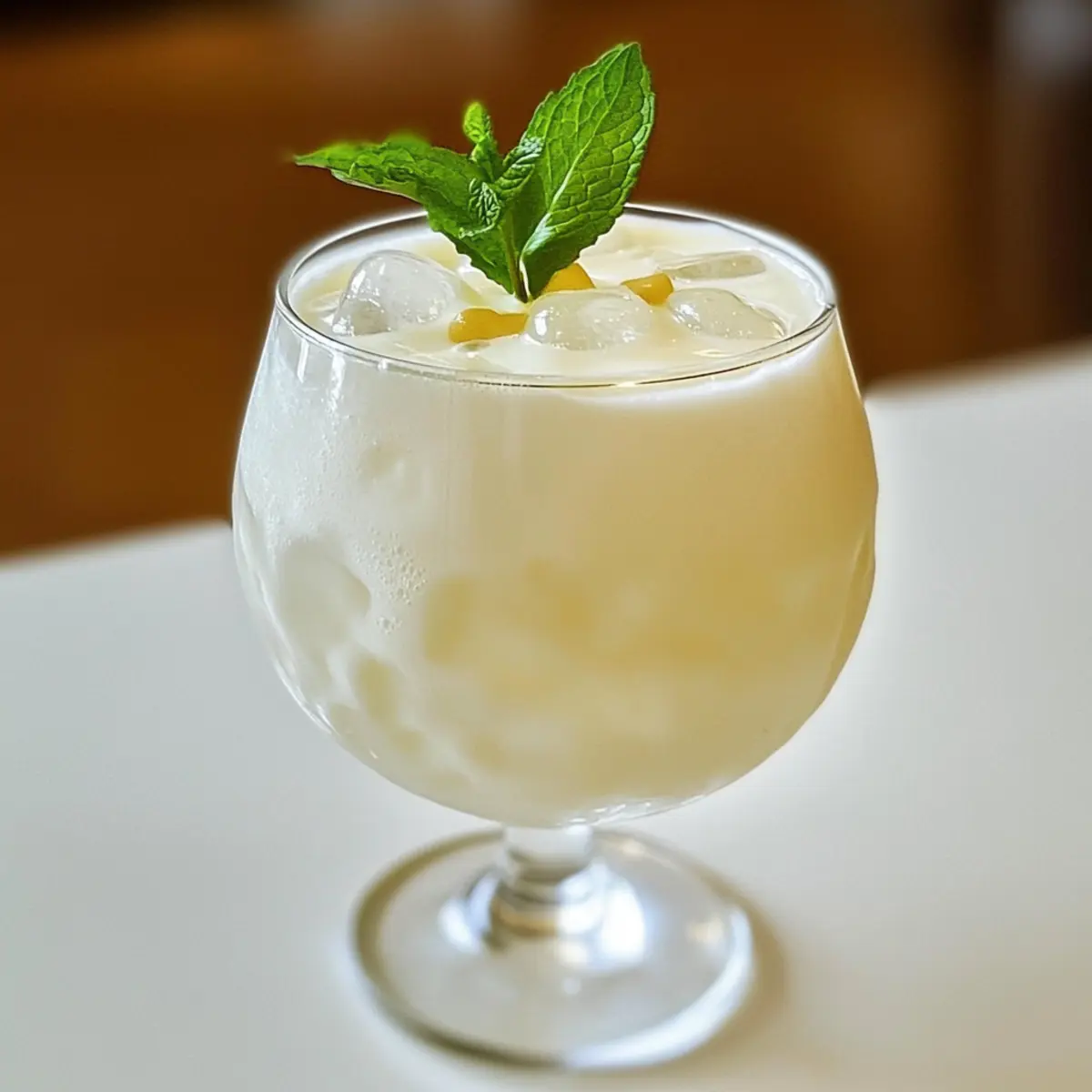 Doogh (Persian Yogurt Soda)