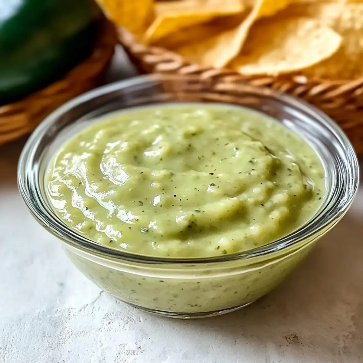 Taqueria Style Creamy Jalapeno Salsa