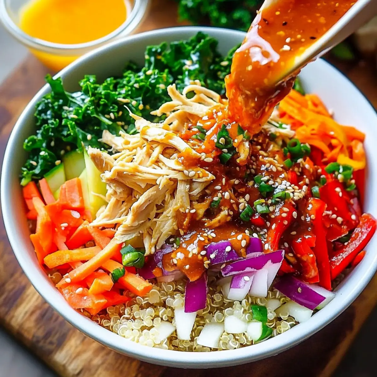 Thai Sweet Chili Chicken Buddha Bowls