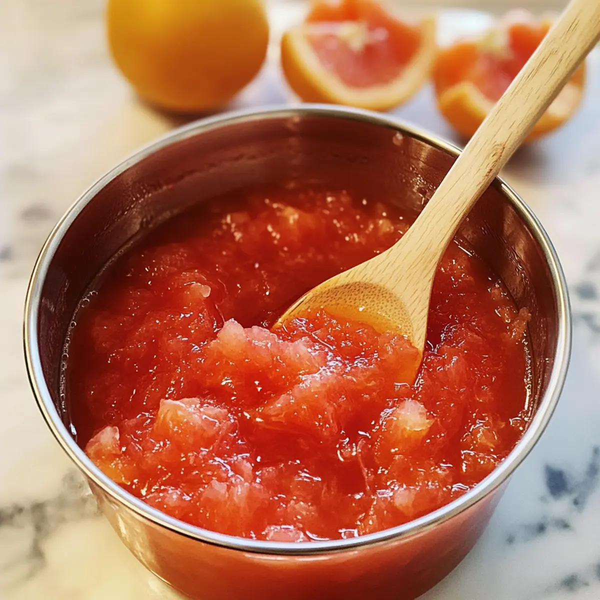 Grapefruit Honey Cheong