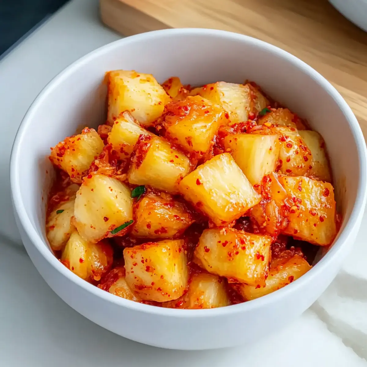 Spicy Pineapple Kimchi