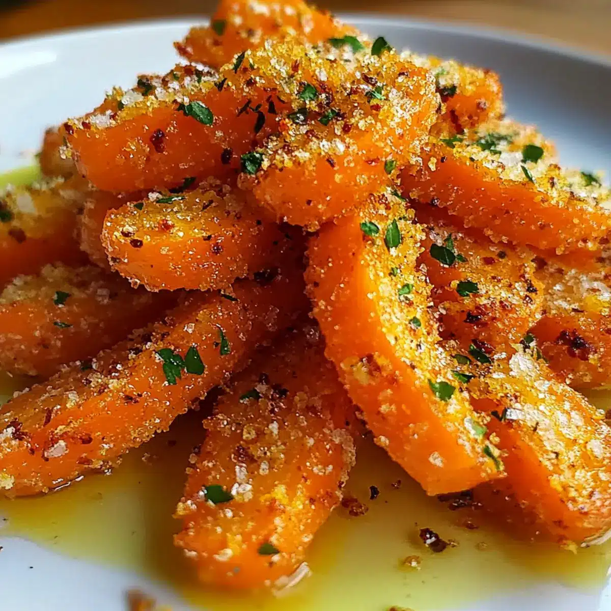 Smashed Carrots
