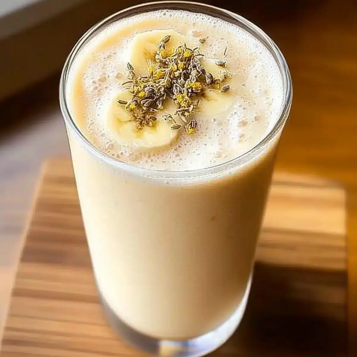 Banana Chamomile Tea Smoothie