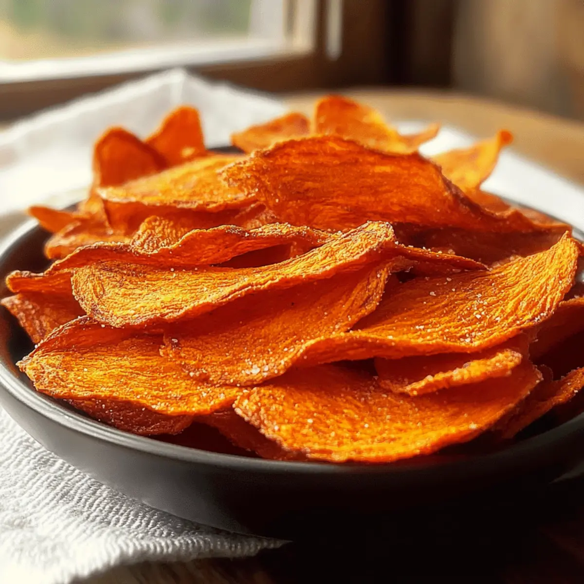 3 Minute Carrot Chips