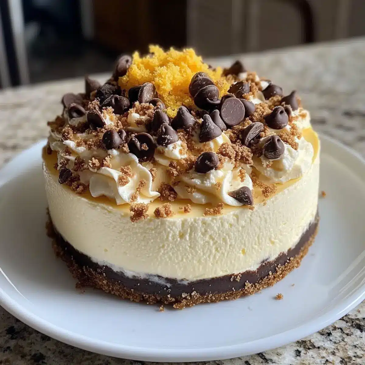 Mascarpone Ricotta Cannoli Cheesecake