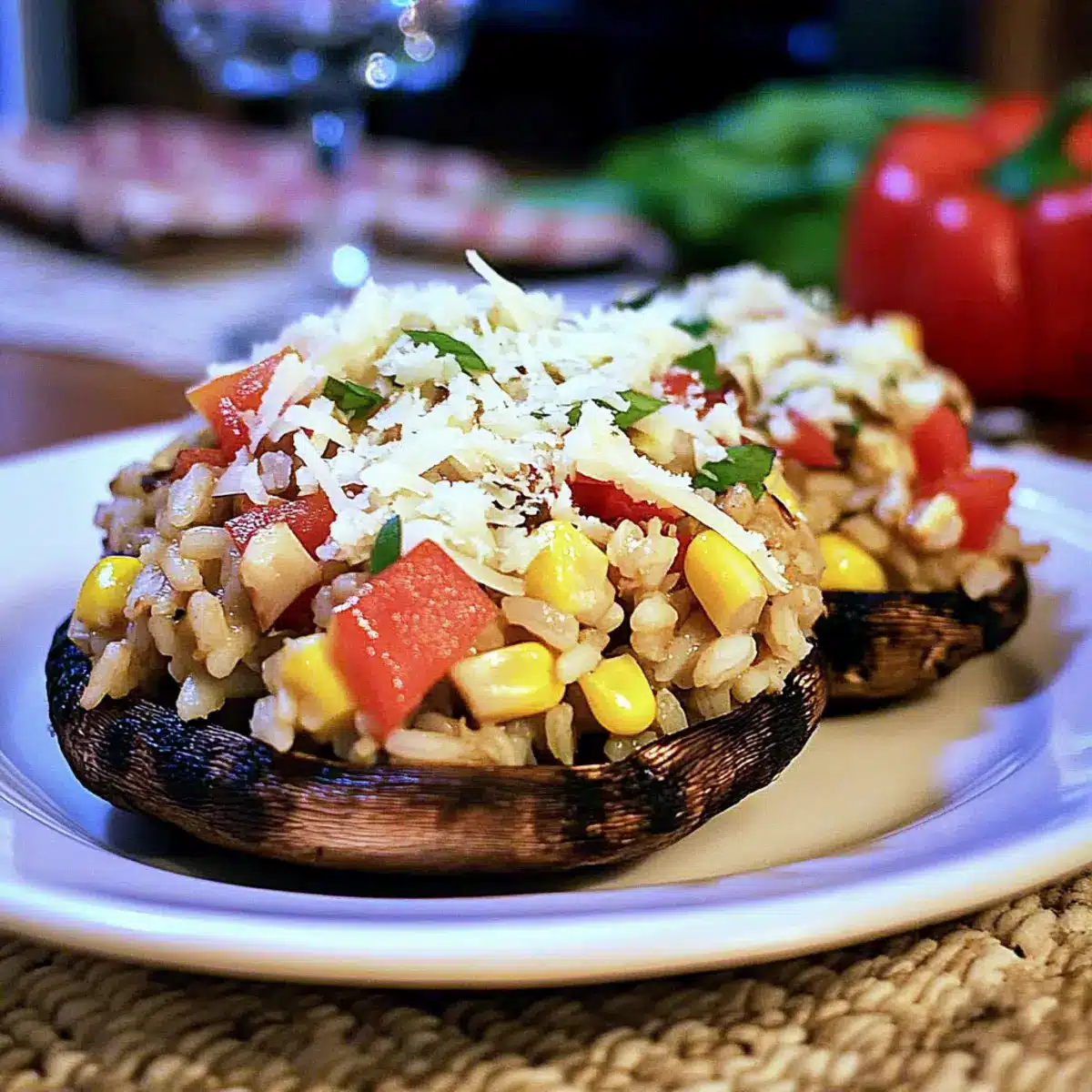 Stuffed Portobello Mushrooms