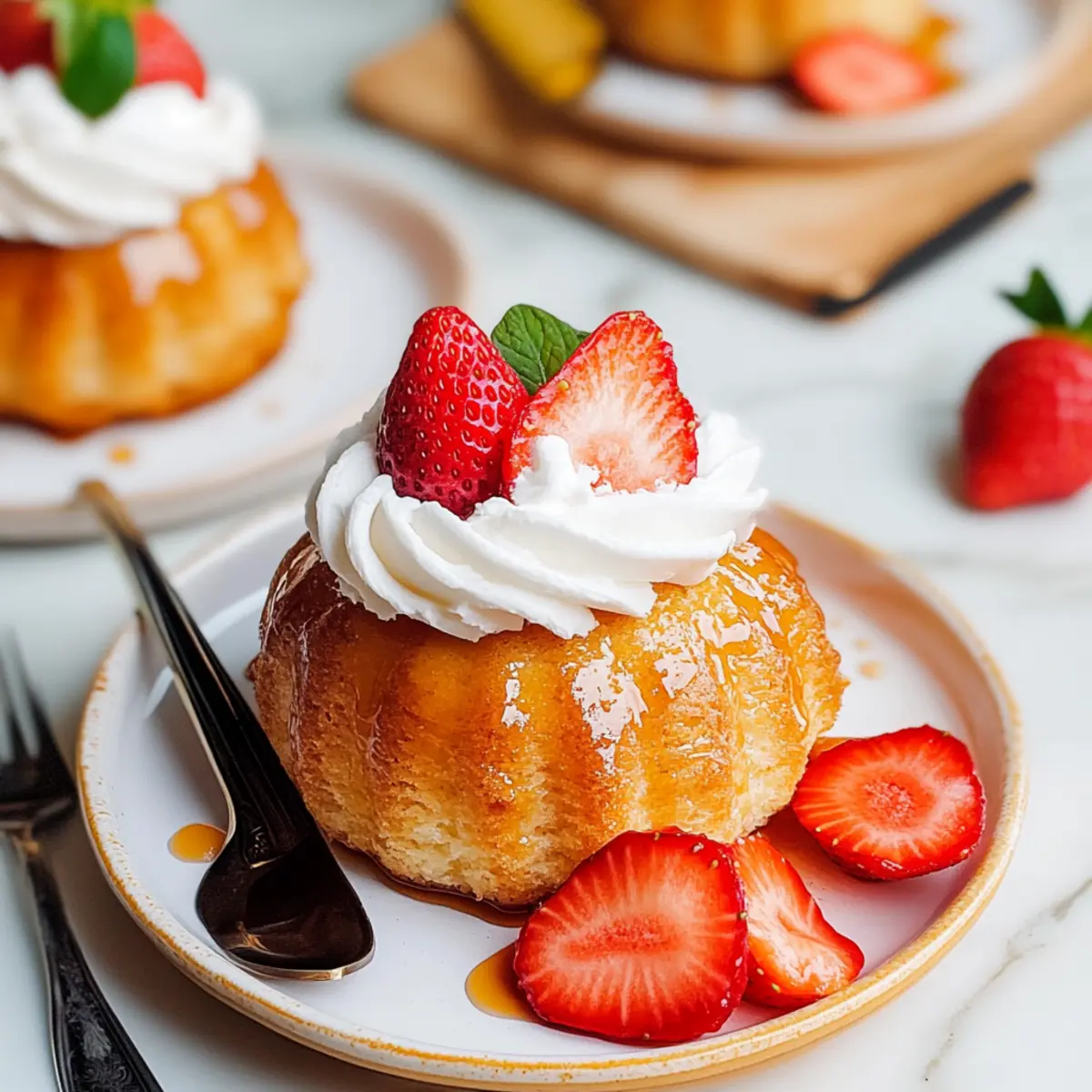French Rum Baba