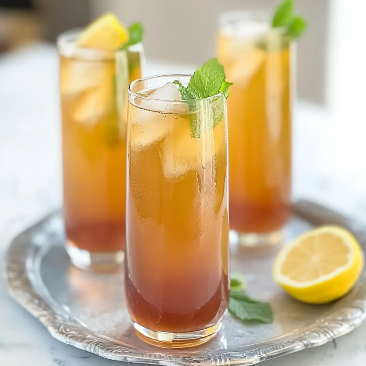 Earl Grey Ginger Spritzer