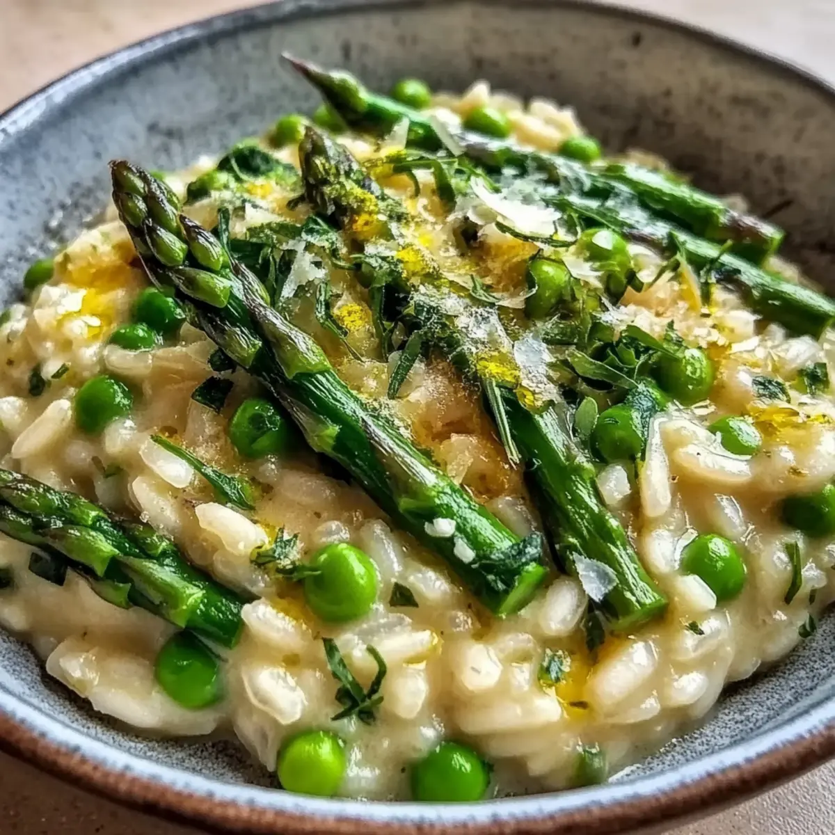 Spring Vegetable Risotto
