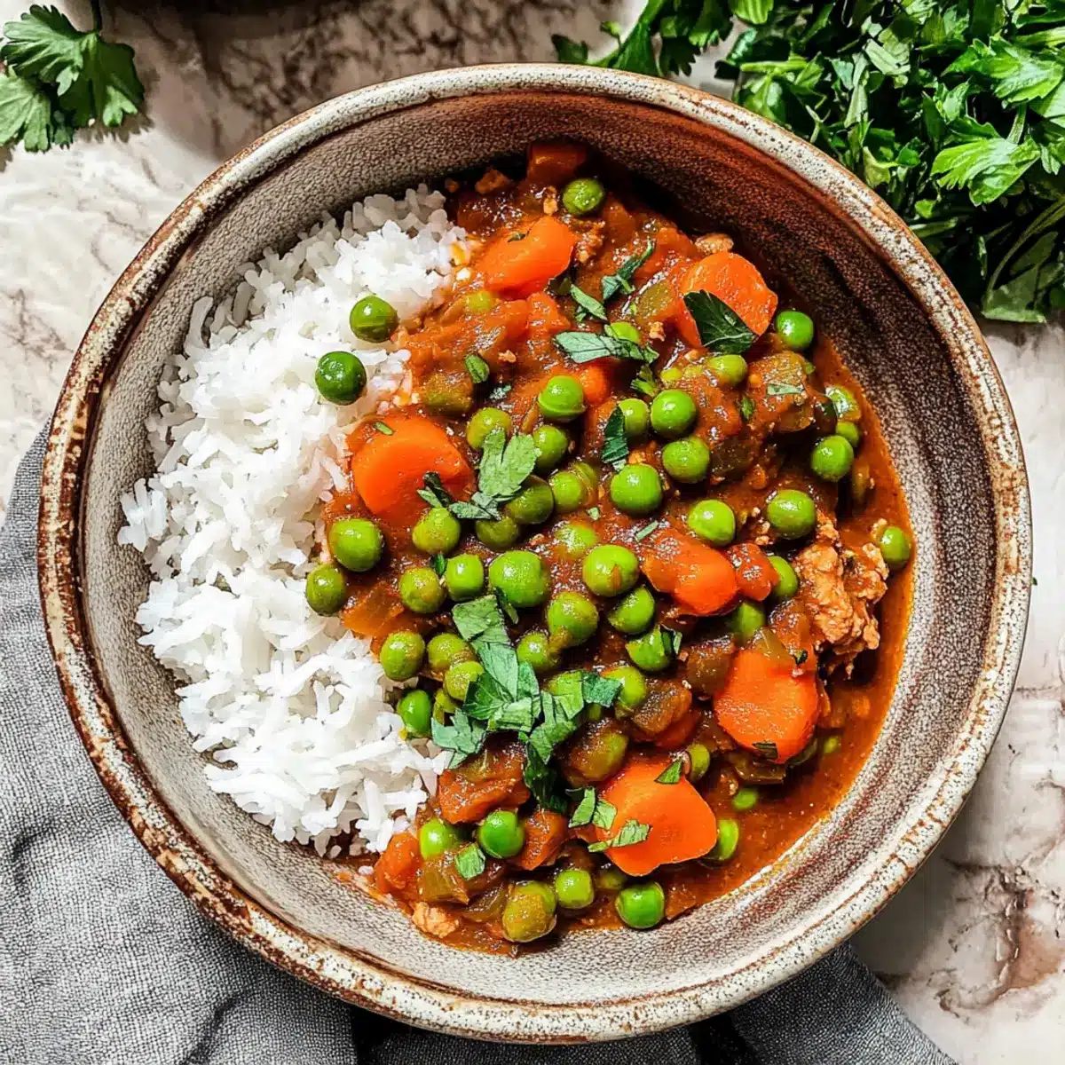 Peas and Carrots Stew
