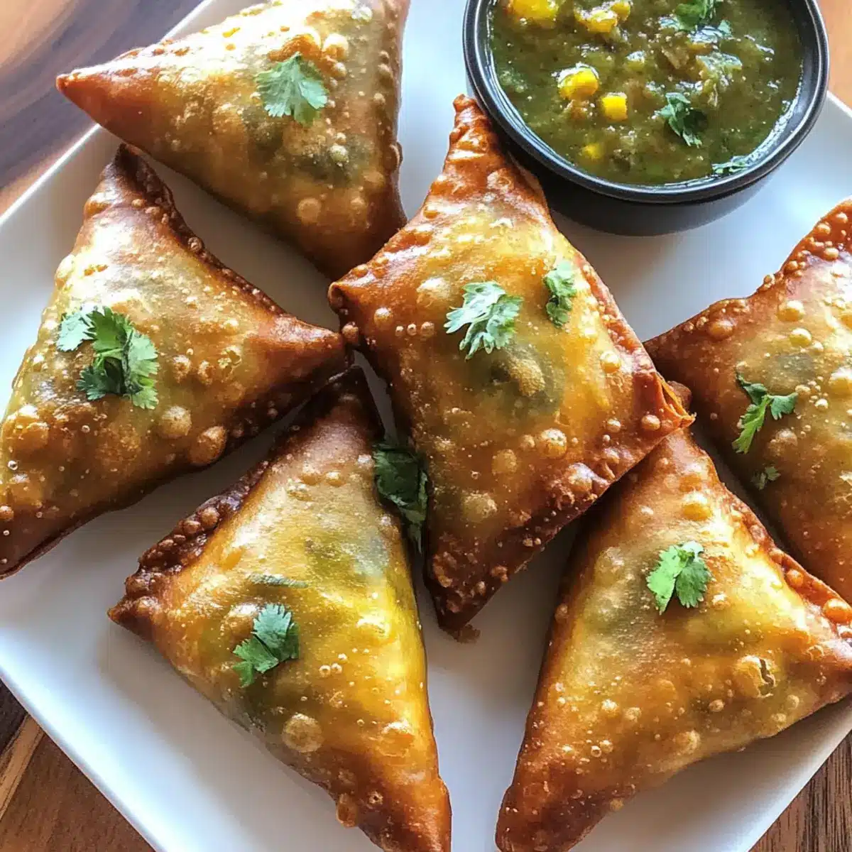 Delicious Vegetable Samosas with a Spicy Twist