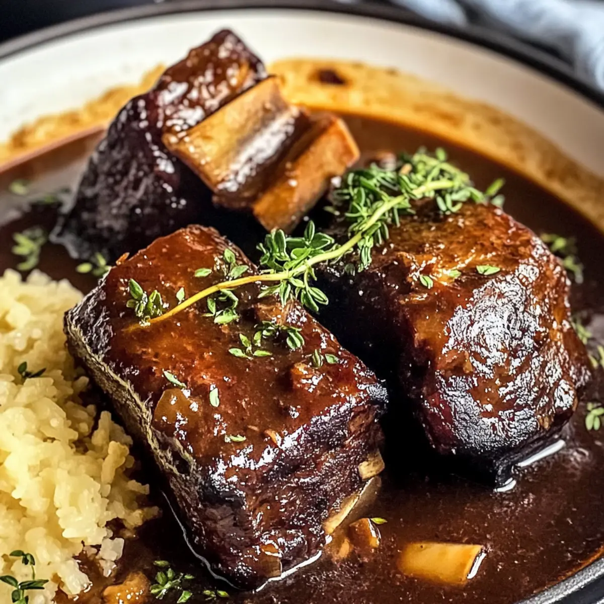 Red Wine Braised Short Ribs