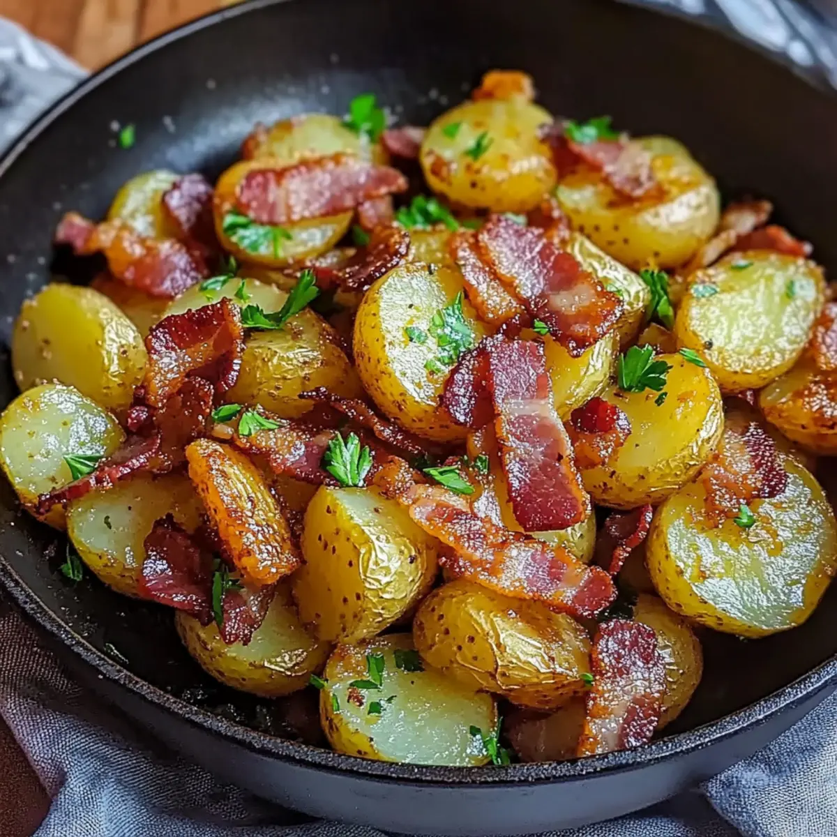 Irish Bacon Potato Skillet
