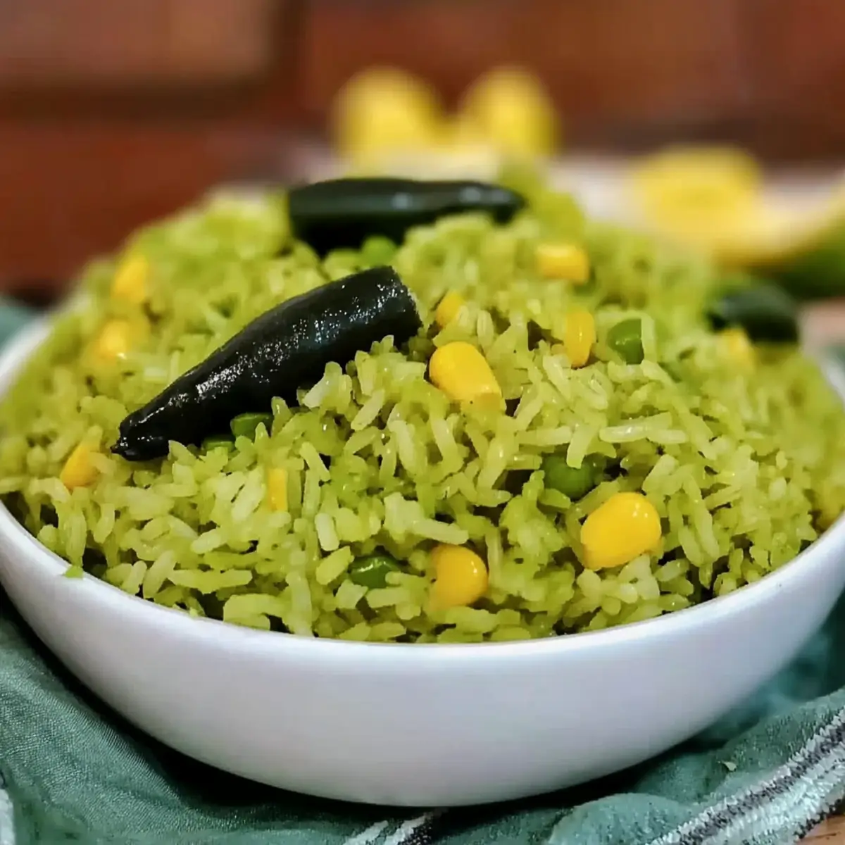Arroz Verde Recipe