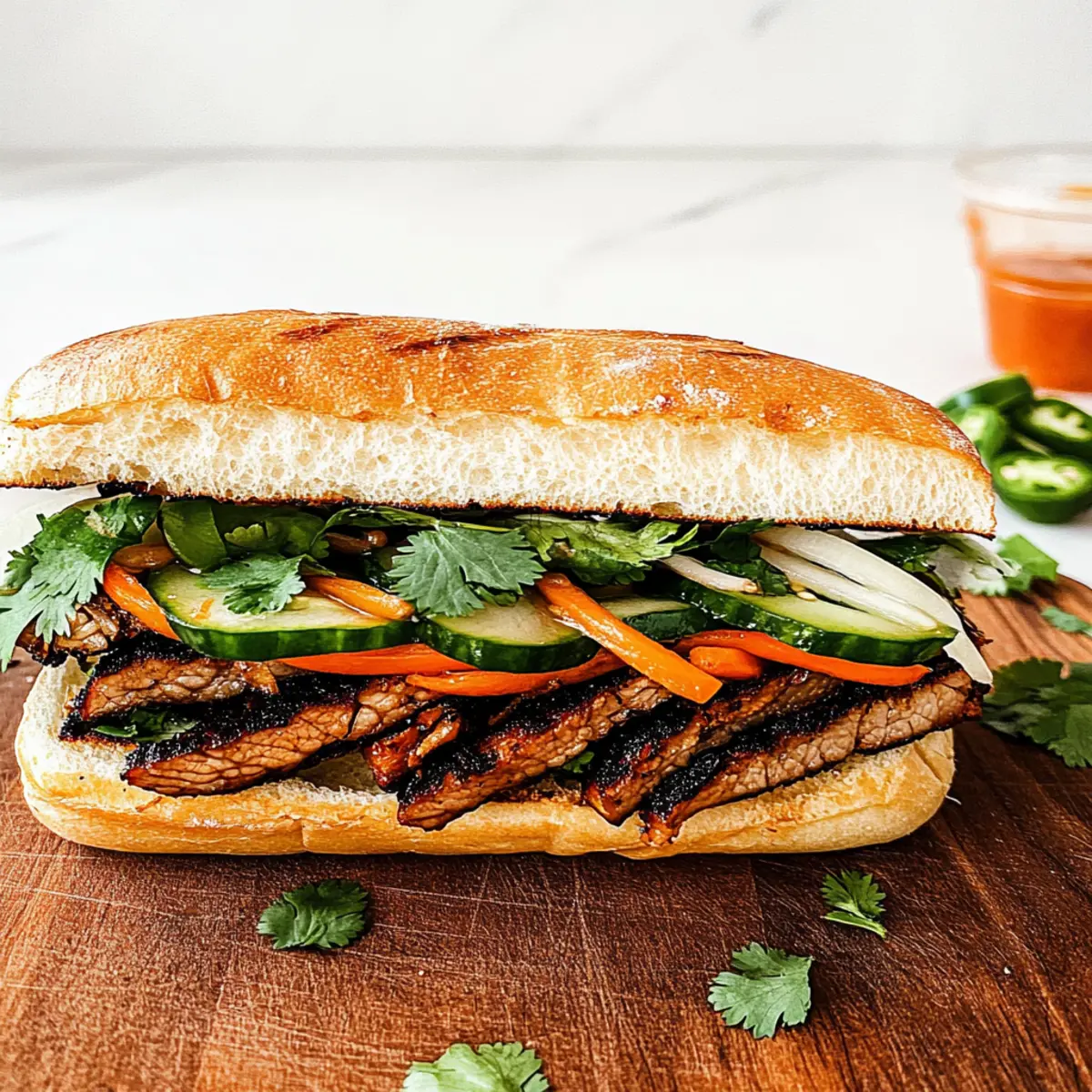 Bahn Mi Sandwich