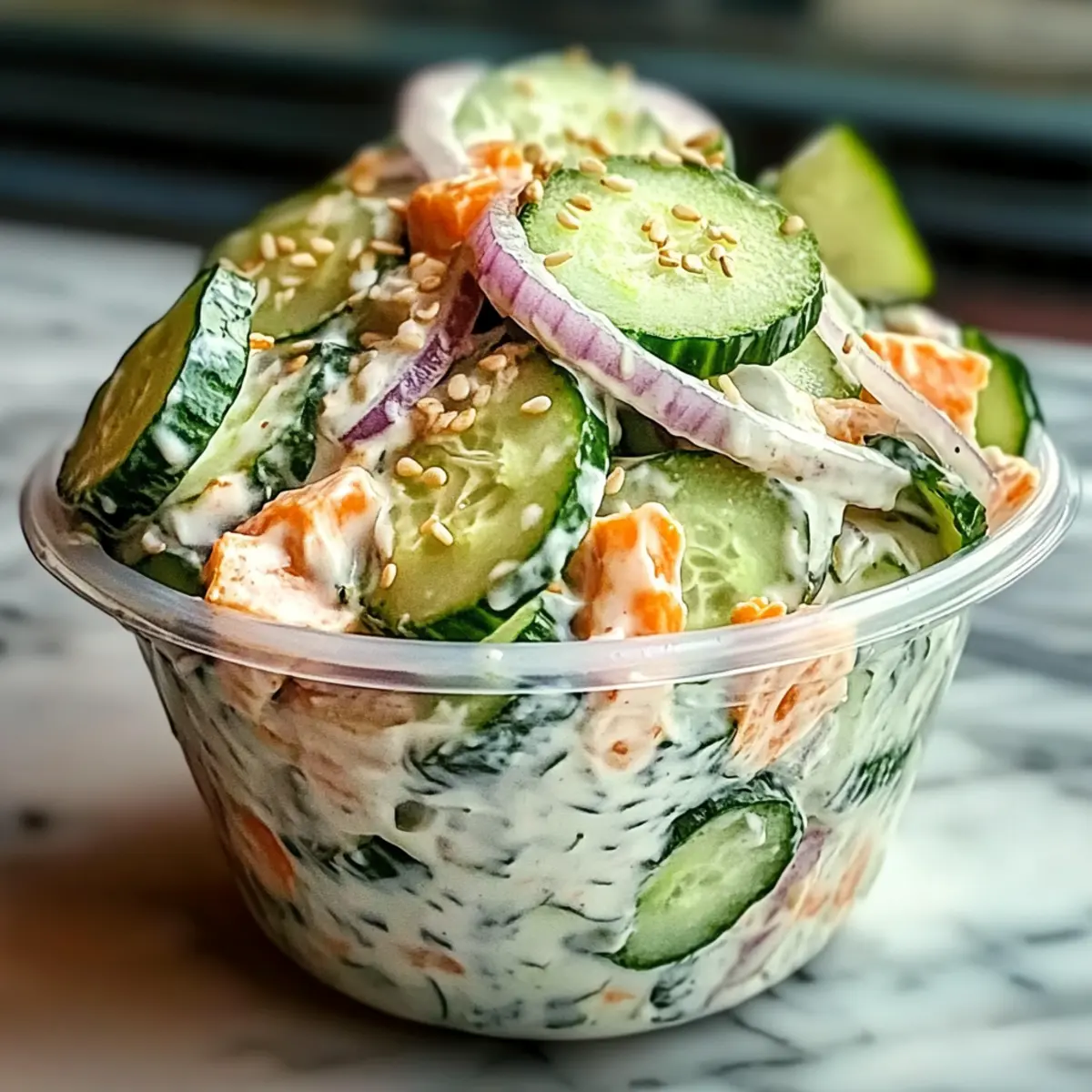Sushi Cucumber Salad