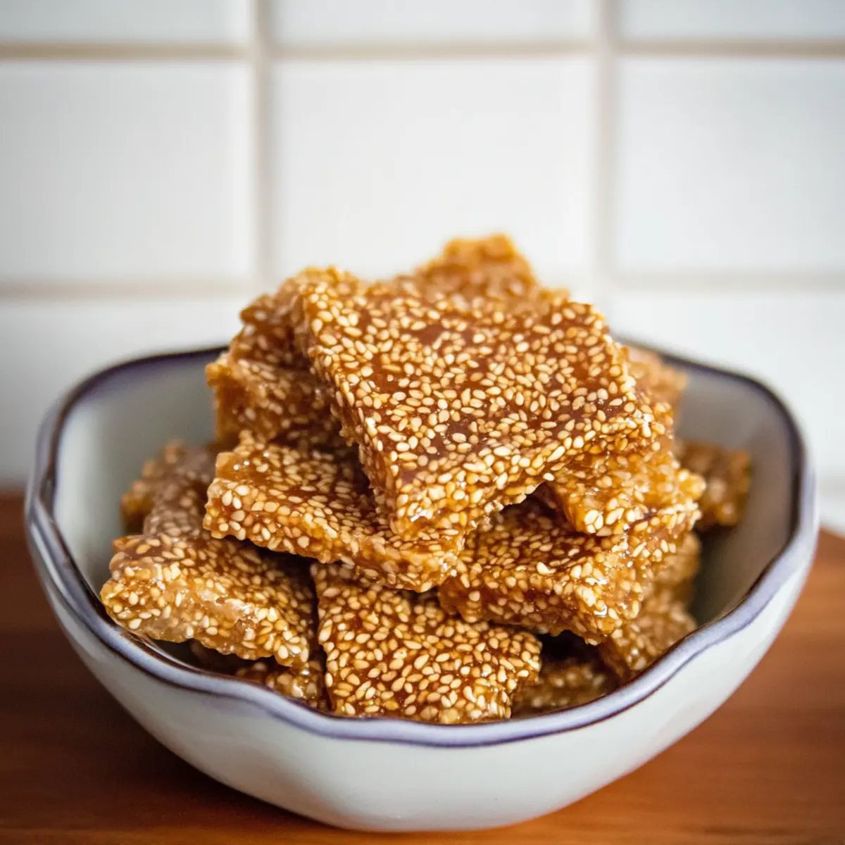 honey sesame seed candy