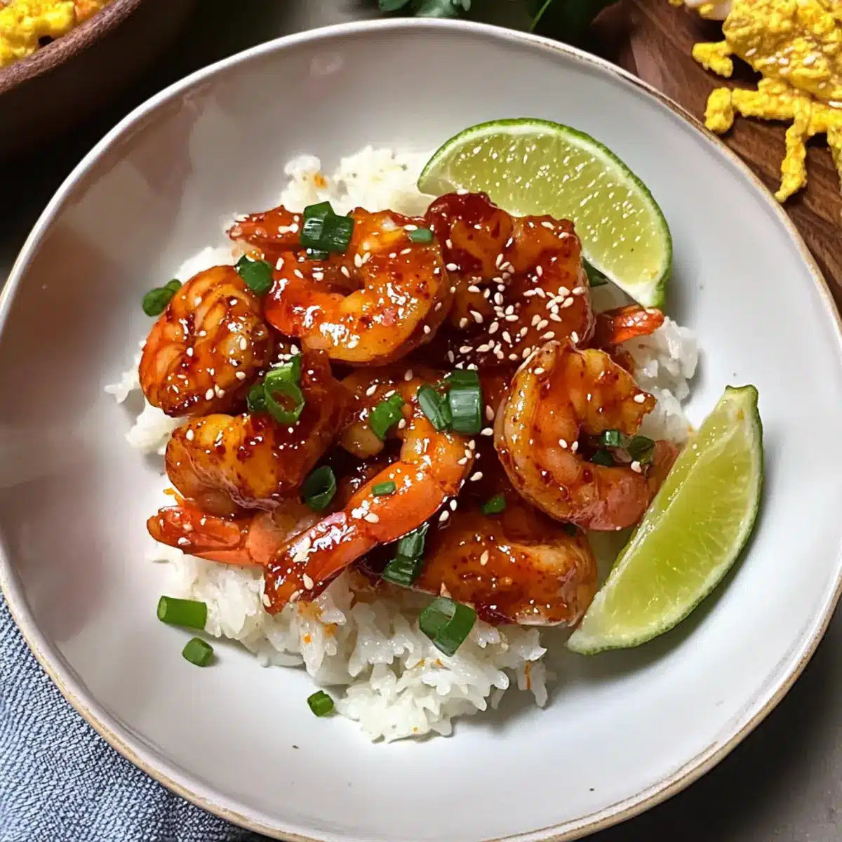 Sweet & Spicy Gochujang Shrimp