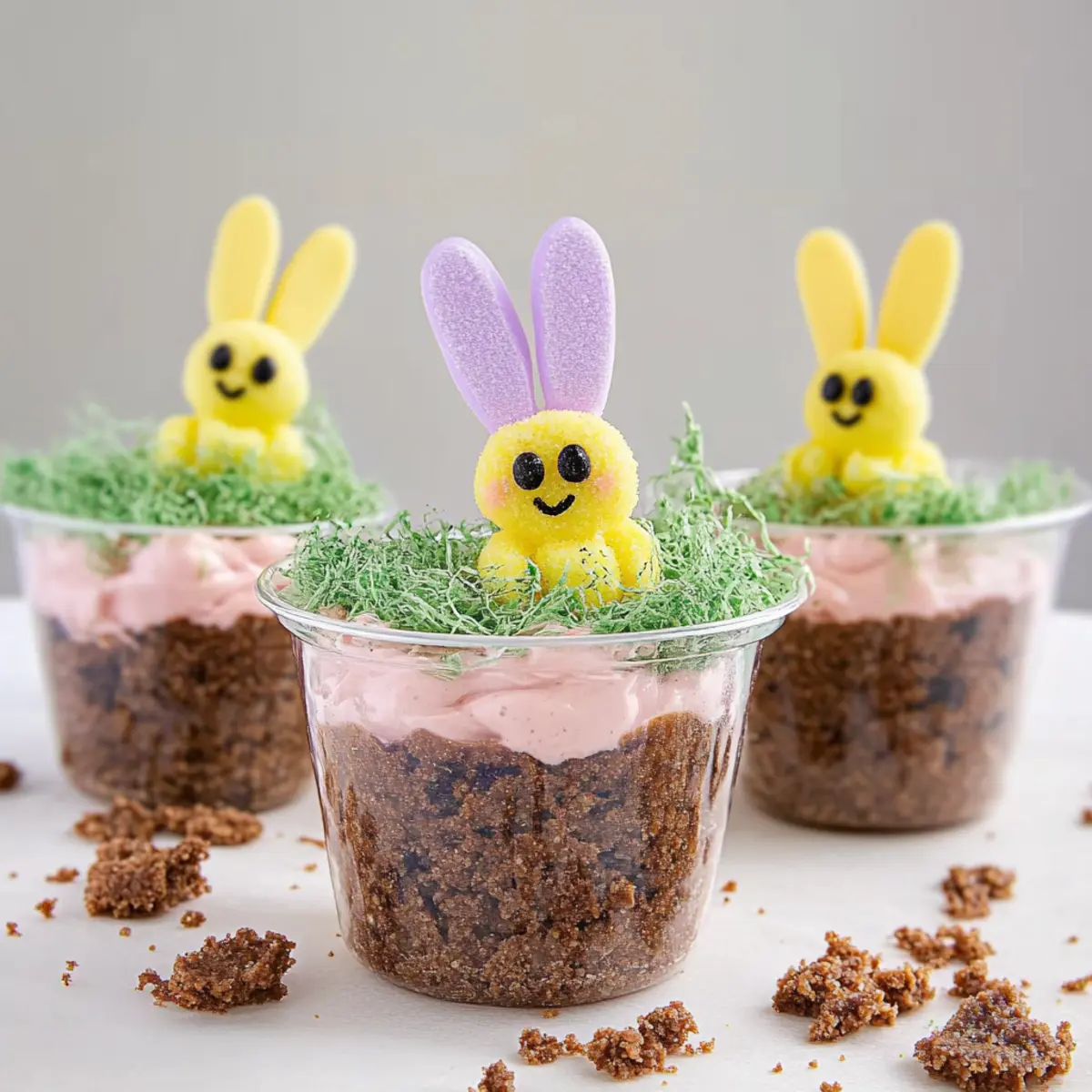 Bunny Dirt Cups Recipe