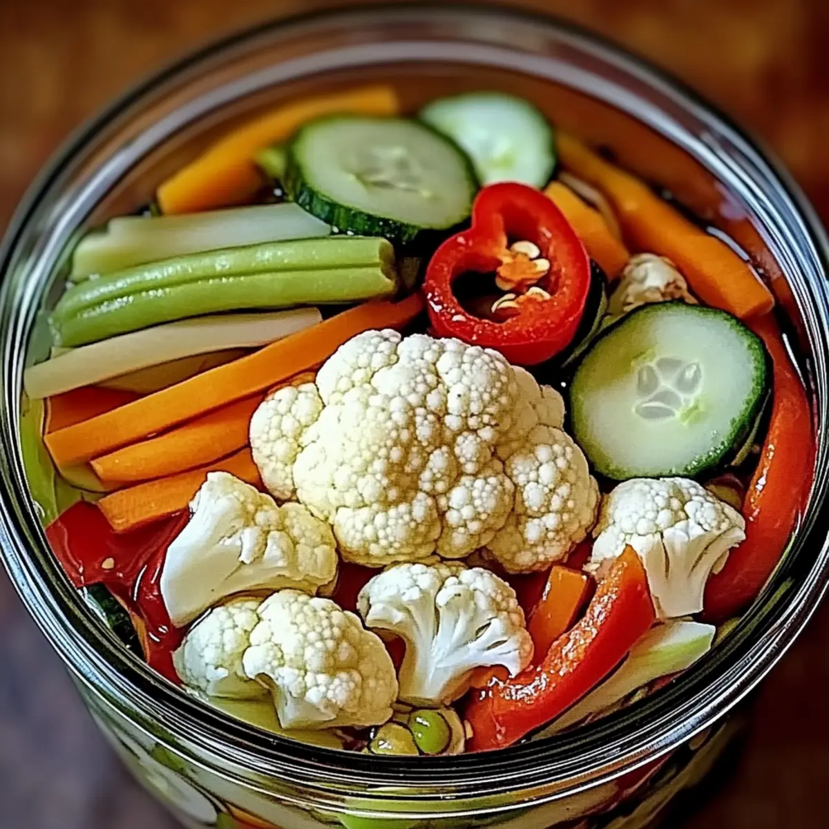 Tangy Pickled Vegetables