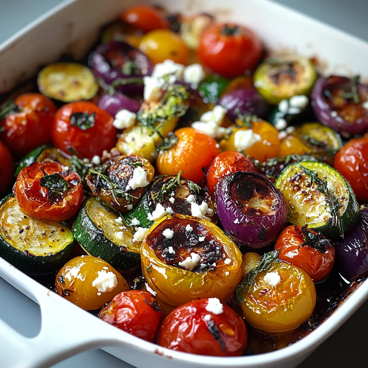 One Pan Greek Vegetables