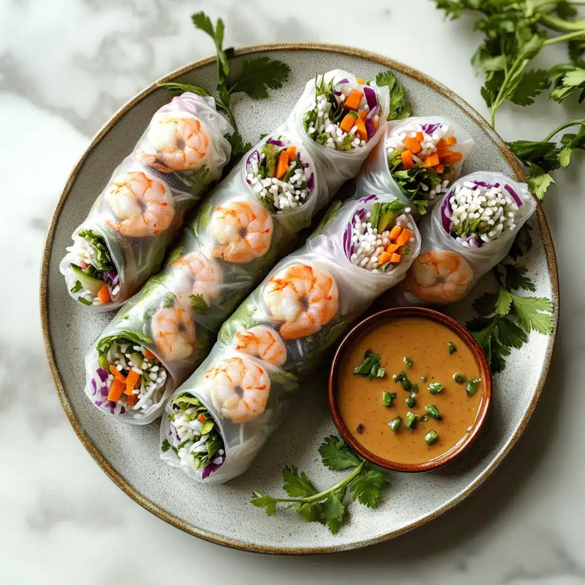 Fresh Shrimp Spring Rolls Ready in Minutes for Flavorful Fun – ALFREDO ...